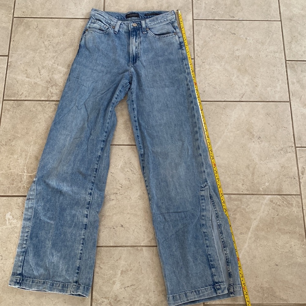 Banana Republic High-Rise Wide Leg Cotton Jeans - Picture 9 of 9